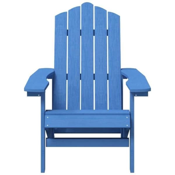 vidaXL Garden Adirondack Stol HDPE Marinblå