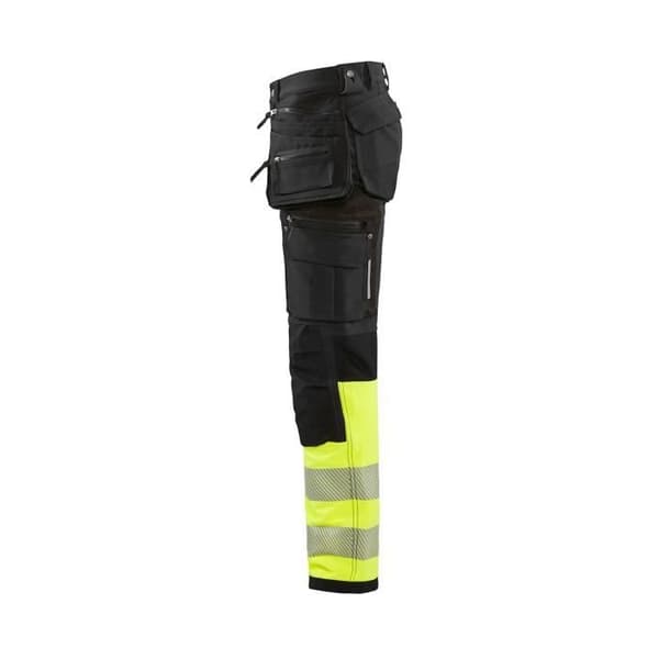 Blaklader 4D stretch arbetsbyxor med hög synlighet