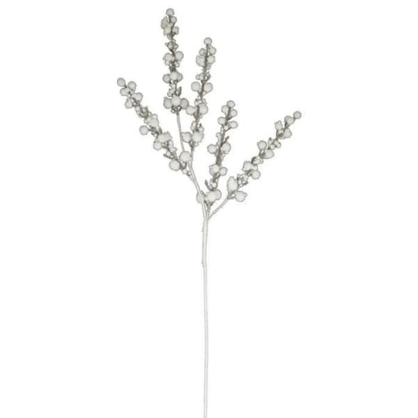 Gren av bollar "Polar Andning" 50cm Vit