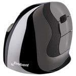 Evoluent VerticalMouse D Wireless Small - Ergonomisk trådlös mus - högerhänt - 2600 dpi lasersensor - 5 knappar