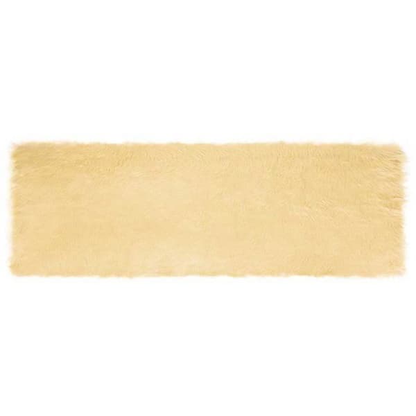 Korridormatta - VIDAXL - Tafalla - Kräm - Polyester - 80 x 250 cm