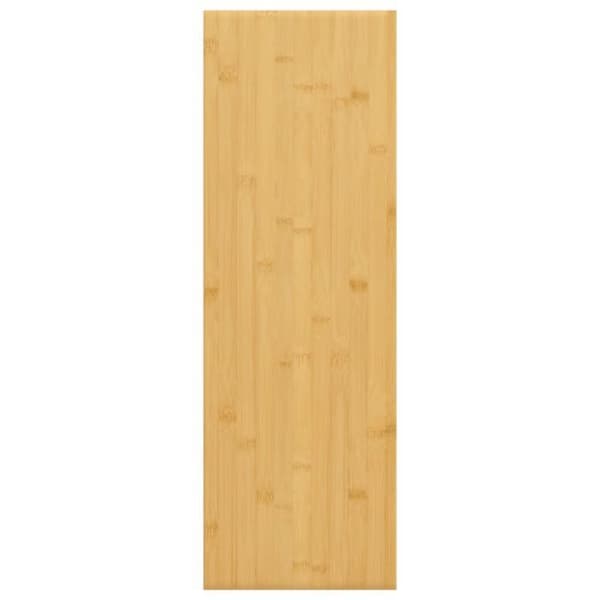 vidaXL Vägghylla 60x20x2,5 cm bambu 352729