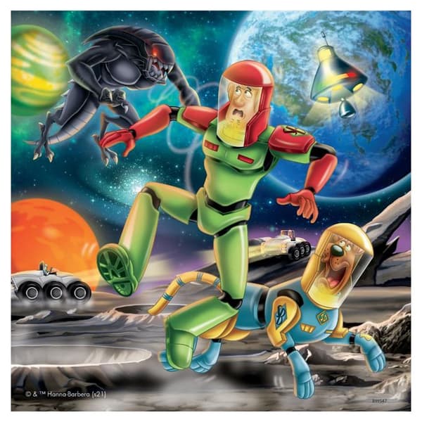Pussel 3 x 49 bitar: Scooby-Doo äventyren