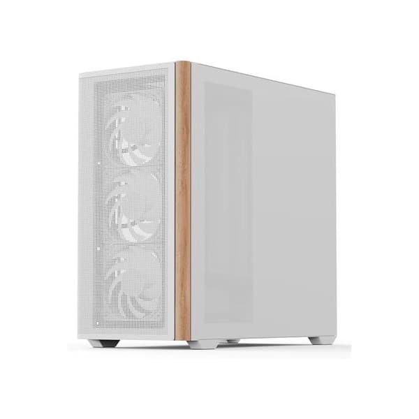 Mini-Tur PC-fodral - AeroCool - D301A - Vit - 2 års garanti