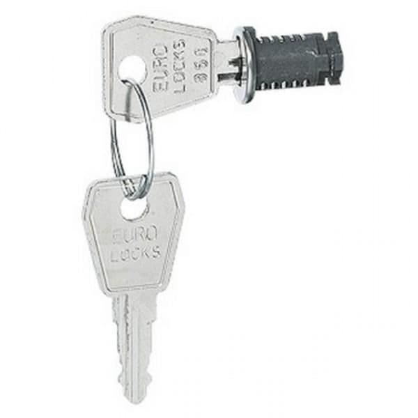 Lås - LEGRAND - Nummer 850 - Med nyckel - Klass II - IP 30