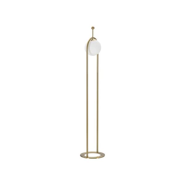 Design Båglampa "Luci" 168cm Vit & Guld
