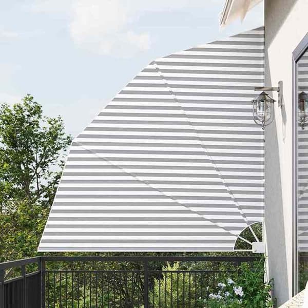 vidaXL Balkongskydd 210 x 210 cm Polyester 42000940