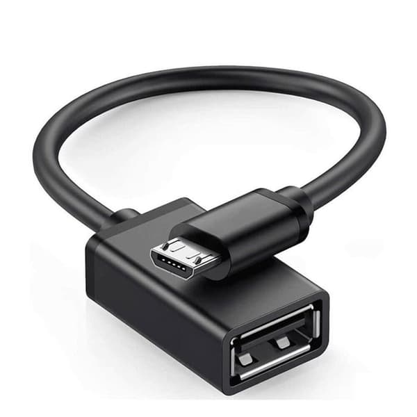 USB OTG 2.0 micro-B hane 0,20 m svart - Cablepelado REF-95194