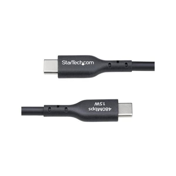 StarTech.com Kabel USB-A till USB-C 3m Snabbladdning 3A USB 2.0 TPE Svart