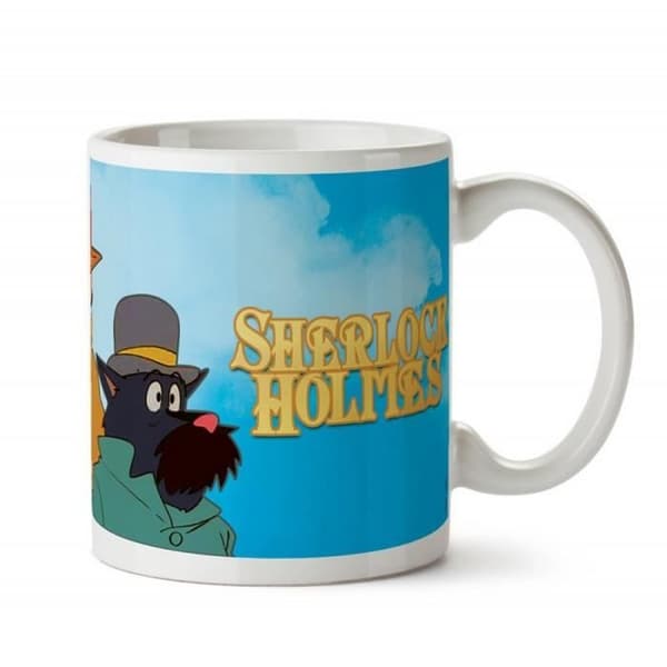 Mugg - SEMIC - Sherlock Holmes - Keramik - 340ml - Mikrovågssäker och diskmaskinssäker