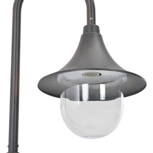 Trädgårdslampa - vidaXL - 120 cm - Aluminium - Brons - E27
