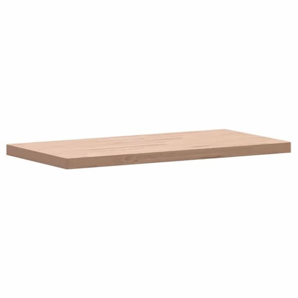 vidaXL Bordsskiva 100x50x4 cm Rektangulär massiv bok 3188886