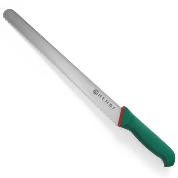 Sågad brödkniv Green Line, längd 415 mm - Hendi 843895