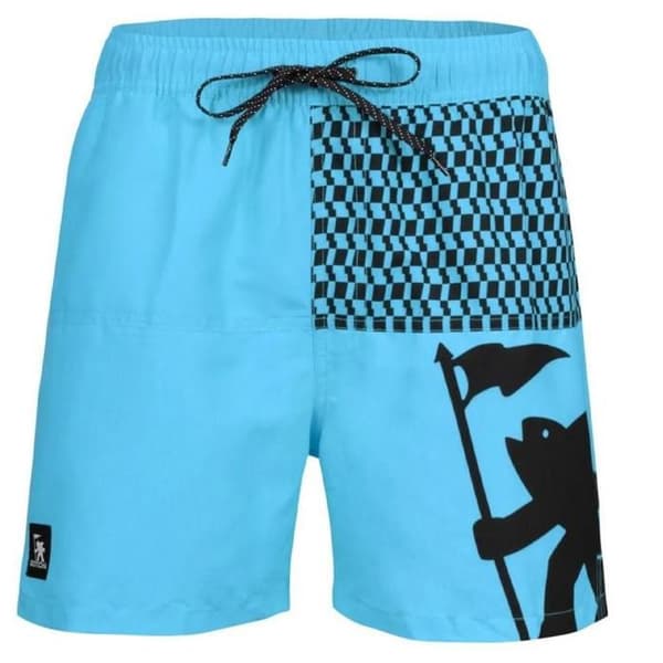 Blå/Svart Badshorts för Herr Gotcha 963500