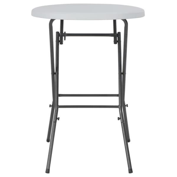 vidaXL Fällbart Barbord Vit 80 x 110 cm HDPE