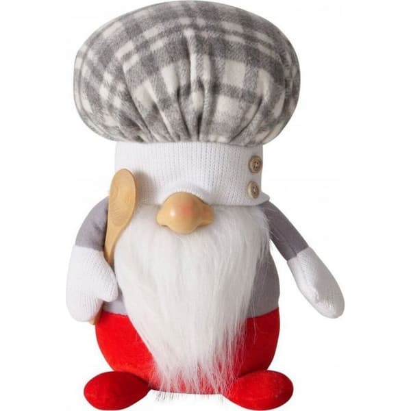 Staty - statuett Boltze hemtextil figurin kock COOKY, höjd 28 cm