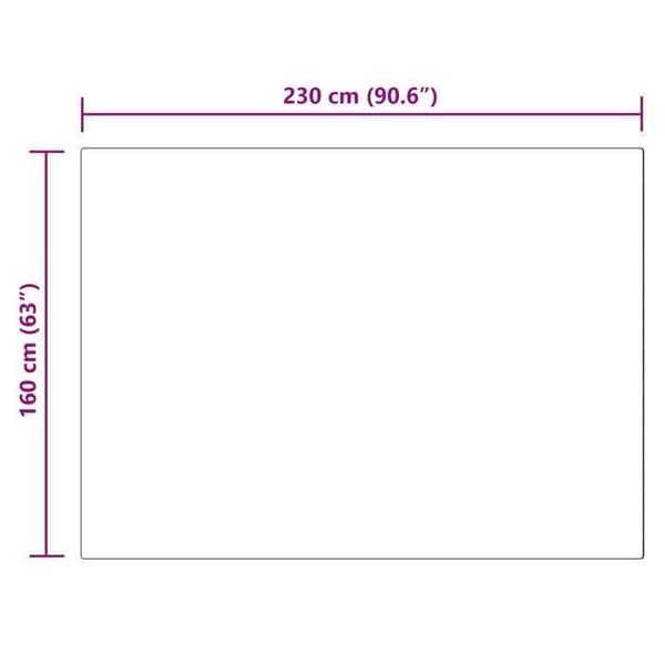 Matta - VIDAXL - Tafalla - Beige - 160 x 230 cm - Polyester