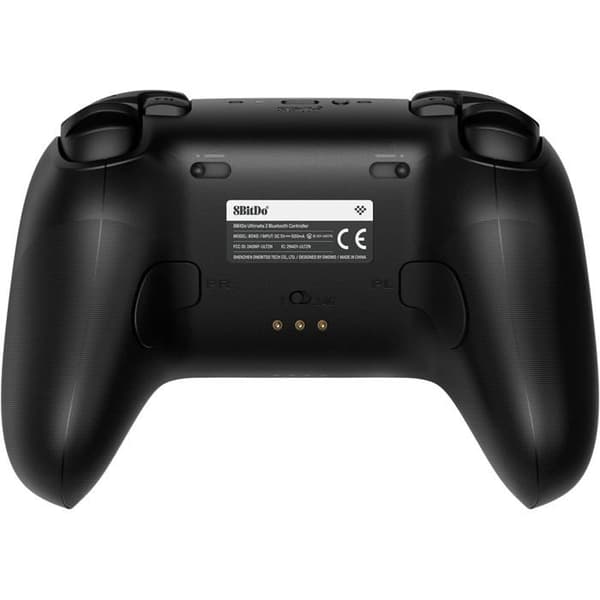 8BitDo Ultimate 2 Bluetooth - Switch 1 & 2 / PC Windows - Svart utgåva