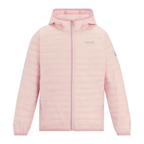 Regatta Hillpack barnjacka med huva - rosa dimma