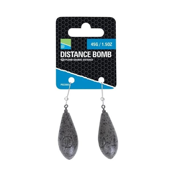 Plombs Feeder Preston Distance Bomb Blysänka 45g - grå - TU