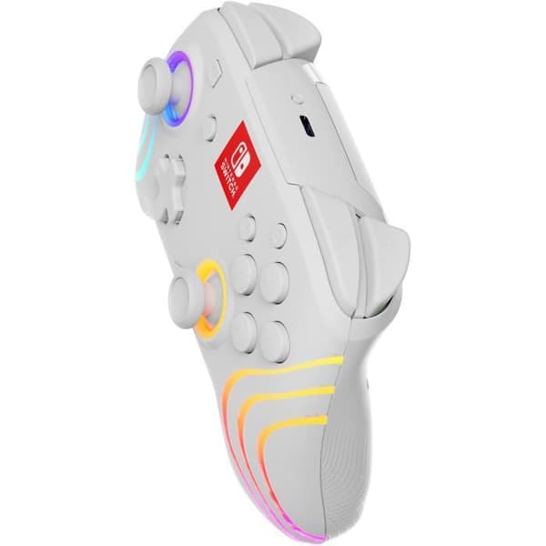 Trådlös handkontroll för Nintendo Switch - PDP - Afterglow Wave - Vit