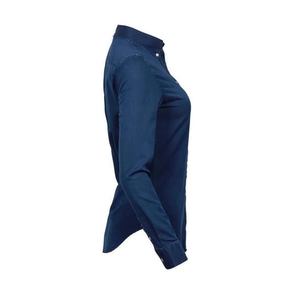 Topp dam Tee Jays Casual Twill - indigo