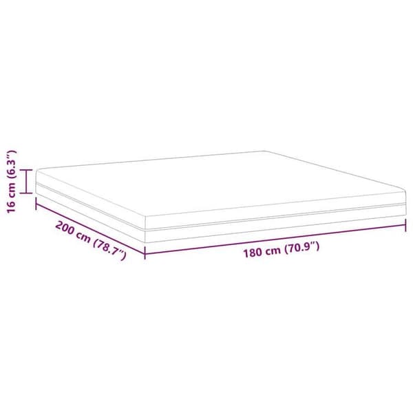 Sängmadrass Vidaxl - 4106332
