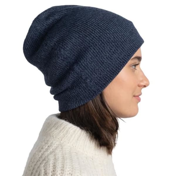 Bonnet BUFF Jarn unisex vuxen vit/grå i akryl — Höst/Vinter