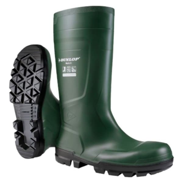 Coverguard - Säkerhetsskor i PVC grön DUNLOP WORK-IT S5