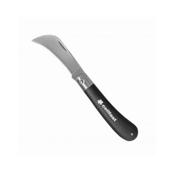 Trädgårdskniv - Cellfast - Fällbar modell - Rostfritt stål 3CR13 - Perfekt för beskärning - Säker precision