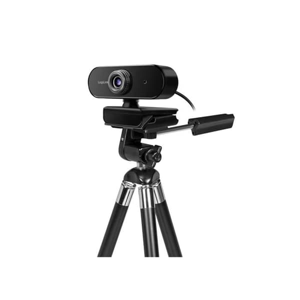 Webbkamera - Logilink - Full HD - Integrerad mikrofon - Luta och rotera - USB