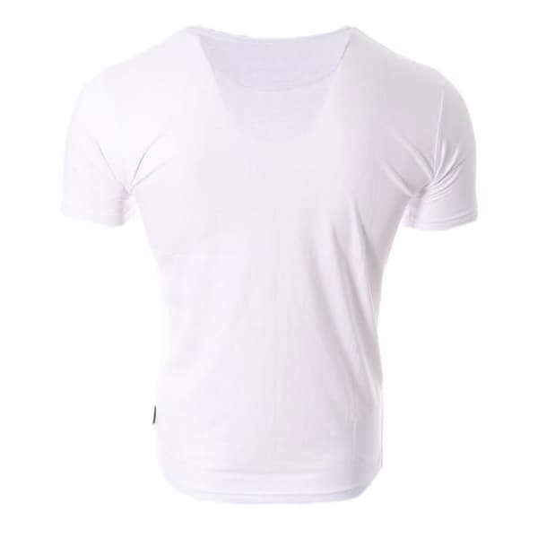 Vit T-shirt Herr La Maison Blaggio MORO
