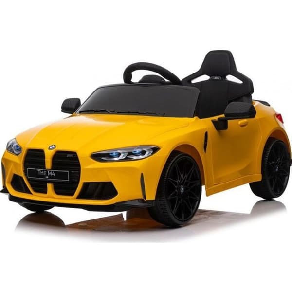 Elbil Leantoys Batteribil BMW M4 Gul