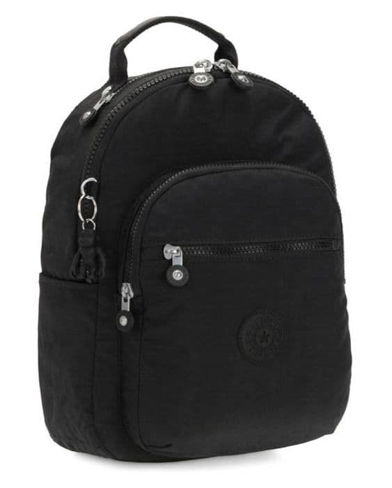 Ryggsäck - Kipling - Basic Seoul Ryggsäck S - Svart - 490g - 34x24x7cm