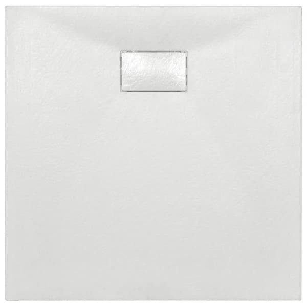 Duschkar - VIDAXL - Rektangulär - SMC Vit - 90x90 cm - Antislipas
