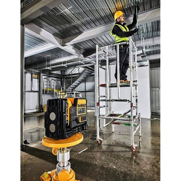 DEWALT DCE0811D1G linjelasernivå - 2 flaskor - Grön - Trådlös