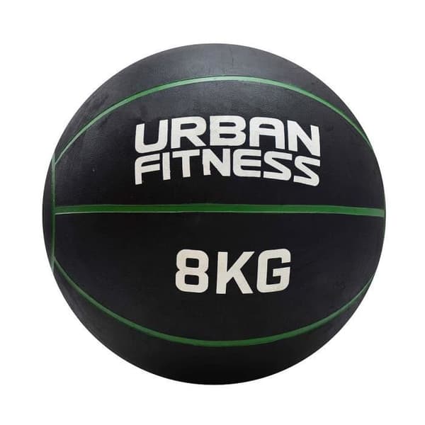 Grön medicinboll Urban Fitness - 8kg