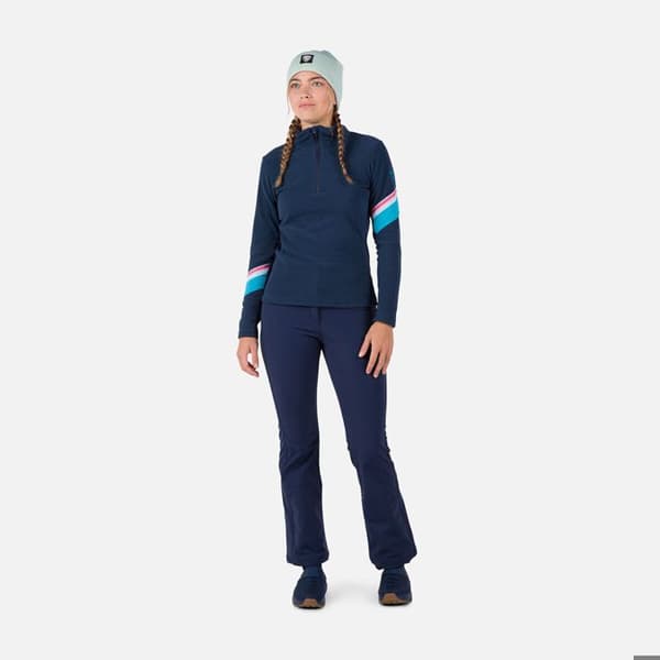 Polaire 1/2 zip dam Rossignol Strawpile