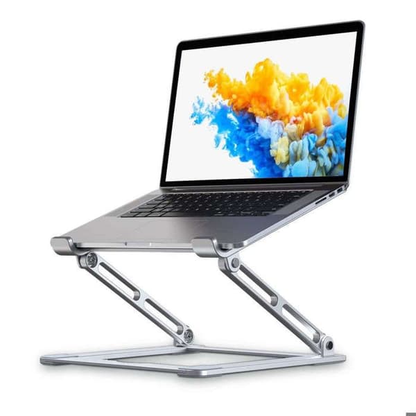 Universellt stöd för bärbar dator - Tech-Protect - ProDesk - Aluminium - Fällbar - Ergonomisk