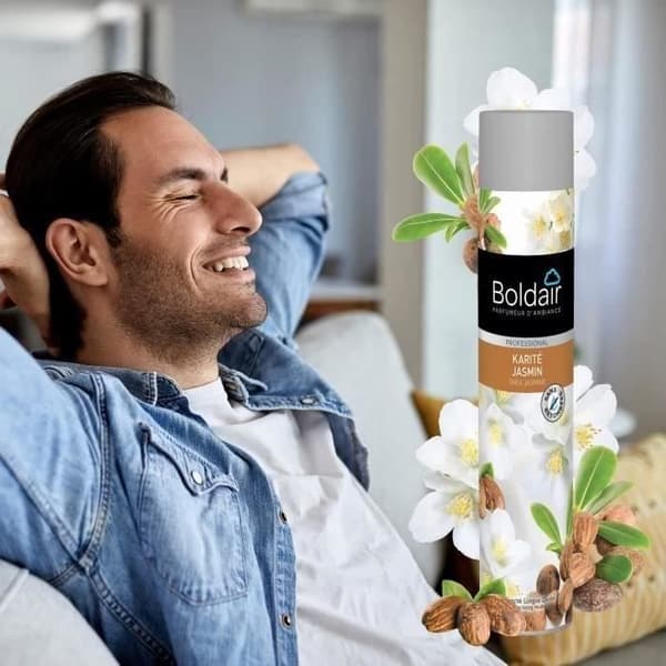 BOLDAIR parfymerad shea jasmin 750ml