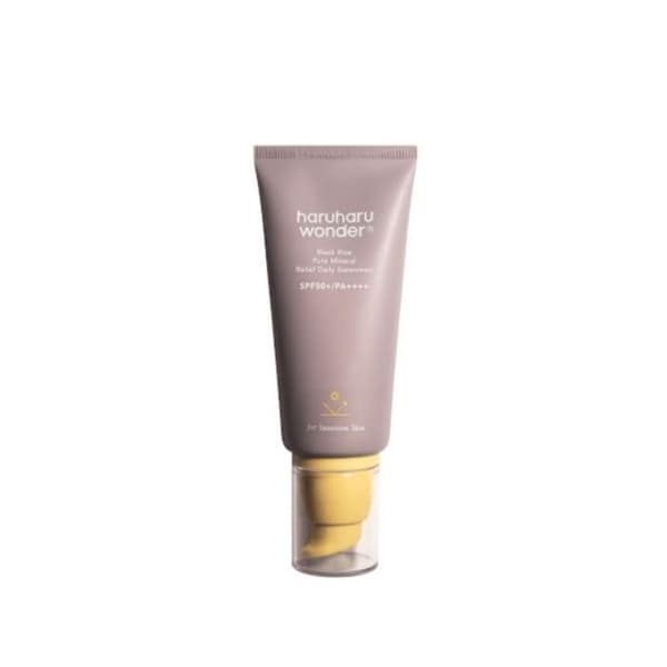 Haruharu WONDER Svart Ris Solkräm SPF50+