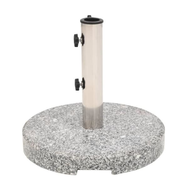 vidaXL Granit Rund Paraply Base 20 kg