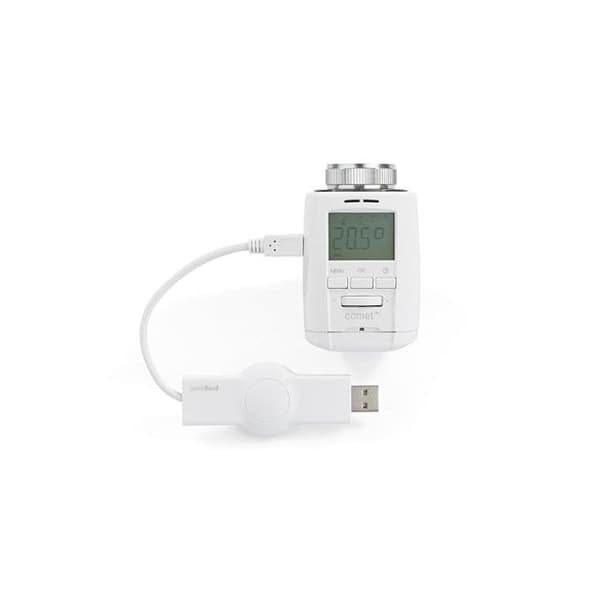 Comet Plus elektronisk radiatortermostat - Eurotronic - 700151 - Vit - Individuellt programmerbar