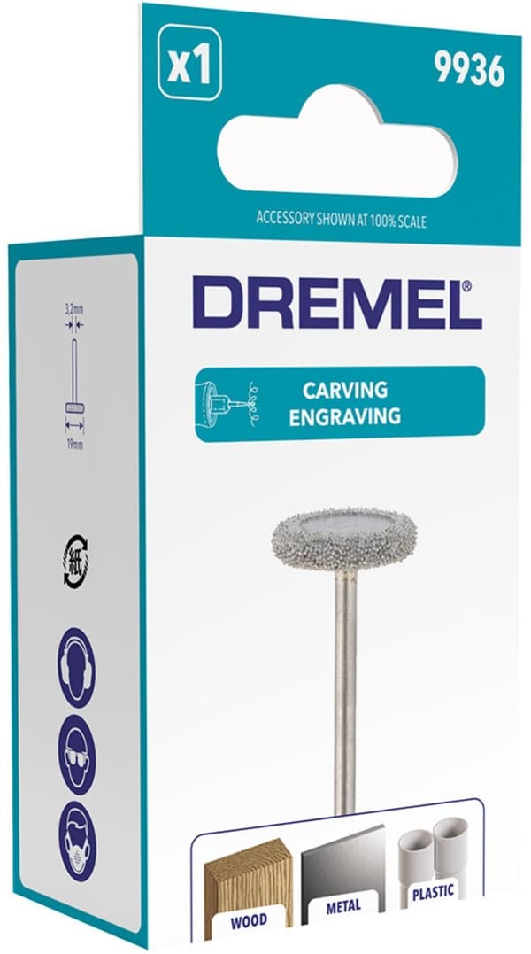 DREMEL hårdmetallskärare - ø 19mm - Skarpa tänder