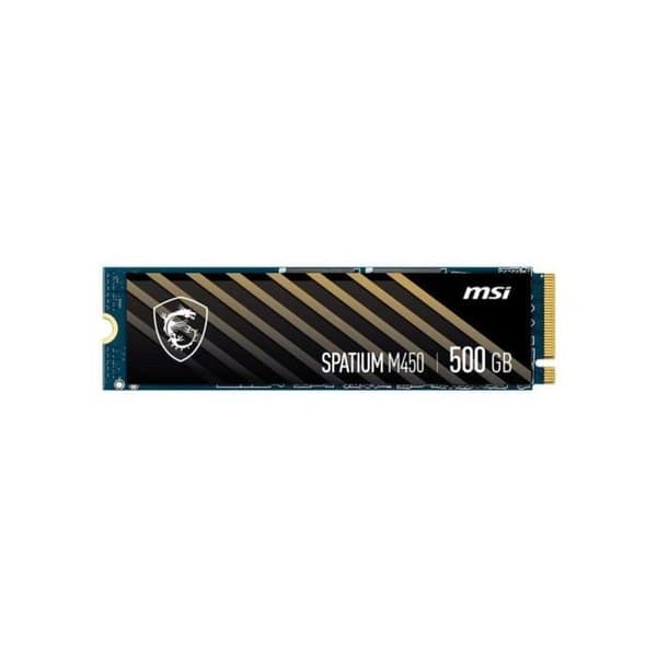 SSD NVMe - MSI - SPATIUM M450 - PCIe 4.0 - 500 Go - M.2