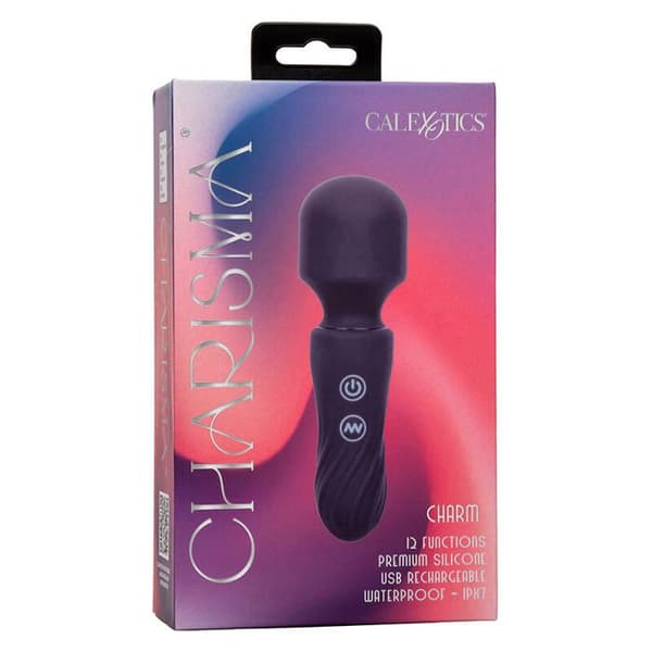 CALEXOTICS - CALEXOTICS - CHARISMA CHARM MASSAGEAPPARAT 12 FUNKTIONER LILA