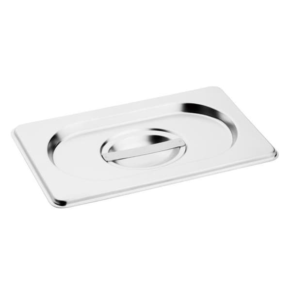 Rostfritt stål Gastrobehållare lock GN 1/4 - Vogue