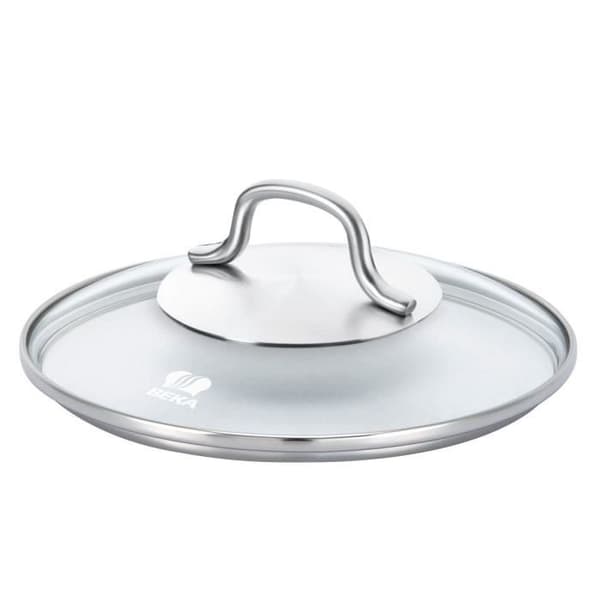 BEKA Kristallglaslock - Ø 20 cm - Transparent och grått