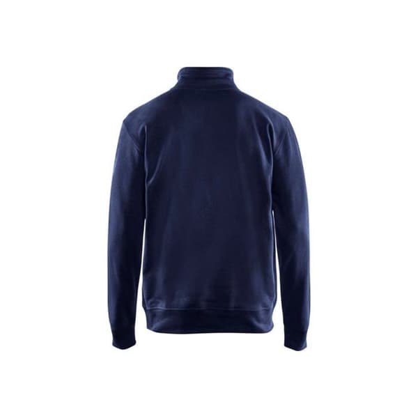 Sweatshirt trucker Blaklader 100% bomull - Marin
