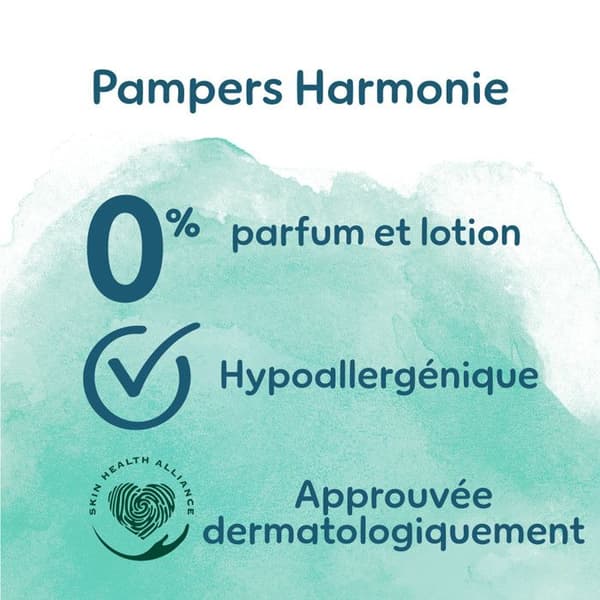 Pampers Harmonie Storlek 2, 204 Blöjor